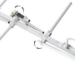 High Gain Yagi Antenna,UHF 400-470MHz Foldable 3 Elements